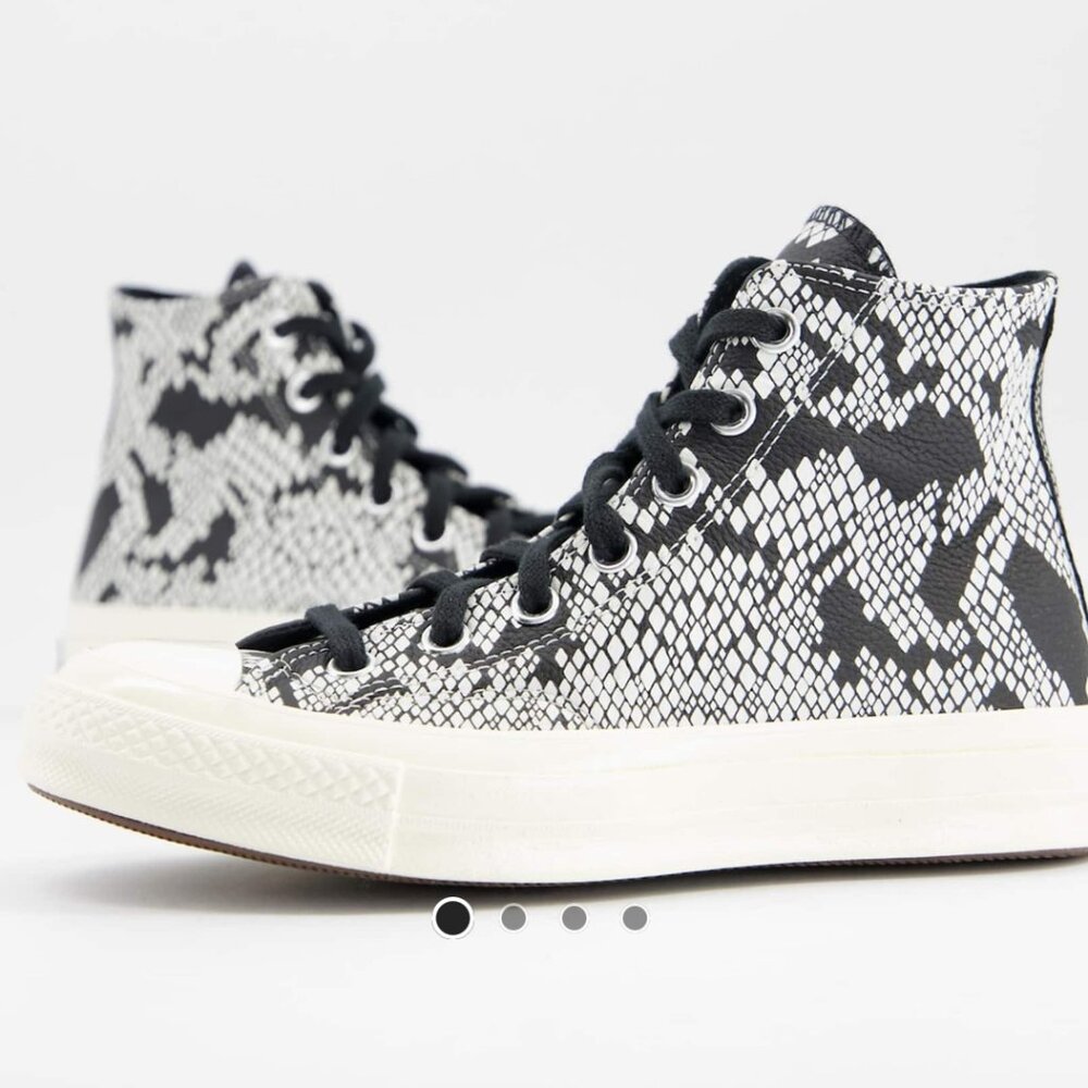 Converse Womens Chuck 70 High 'Digital Daze - Python Print' NWB Size 6.5 - Picture 4 of 13